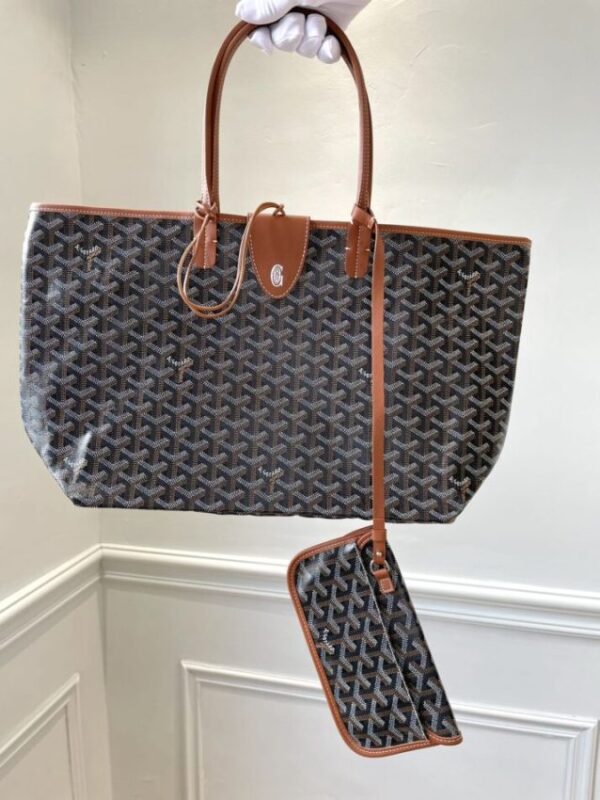 Replica Goyard Saint Louis Brown - high-accuracy replica luxury purse