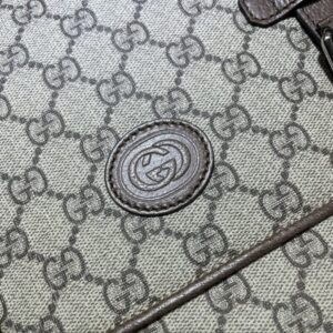 Replica Gucci GG Supreme Shoulder Bag Beige - best quality luxury bag dupe