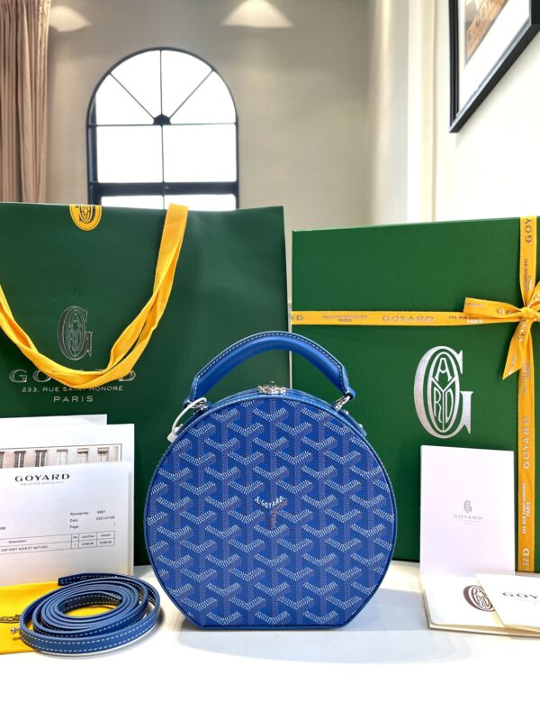 Replica Goyard Alto Box Blue - elite superclone designer purse