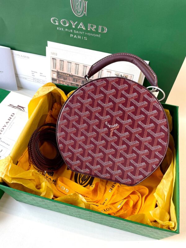 Replica Goyard Alto Box Bordeaux - high-quality designer bag clone