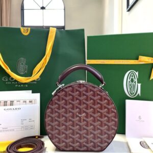 Replica Goyard Alto Box Bordeaux - authentic-look luxury purse replica
