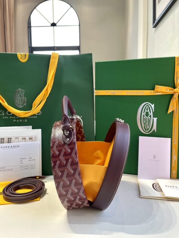 Replica Goyard Alto Box Bordeaux - realistic designer-inspired fake bag