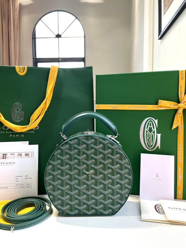 Replica Goyard Alto Box Green - best quality luxury bag dupe