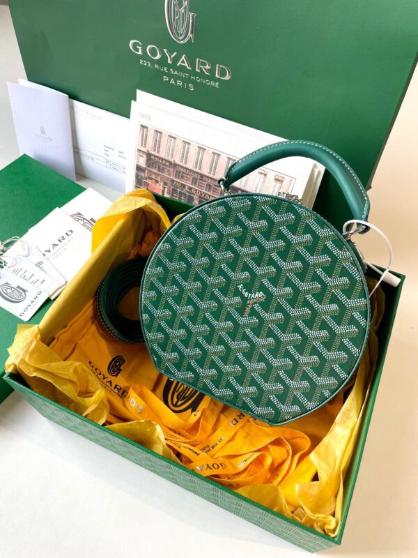 Replica Goyard Alto Box Green - best-selling designer handbag dupe