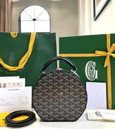 Replica Goyard Alto Box Black - near-authentic luxury replica handbag