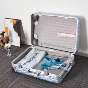 Replica Rimowa & Dior Suitcase Light Blue - premium 1:1 fake handbag model