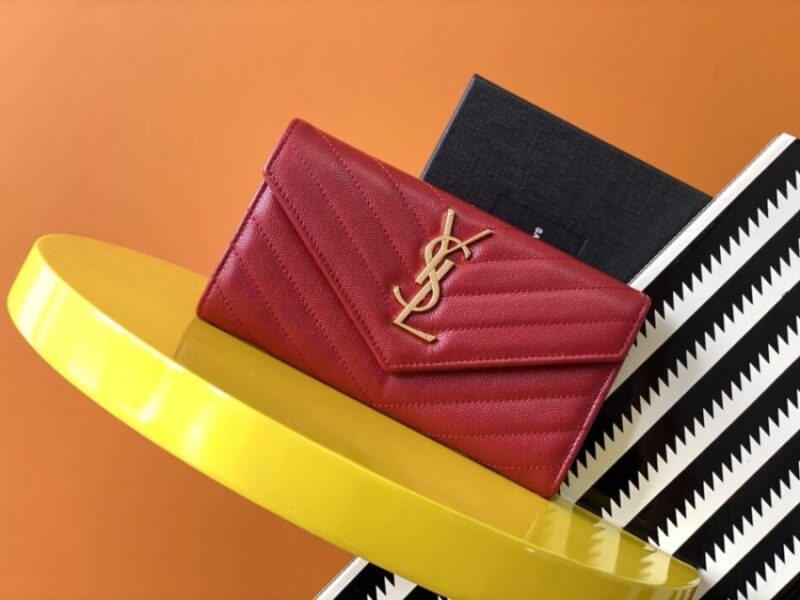 Replica Yves Saint Laurent Large Flap Wallet - high-accuracy replica luxury purse