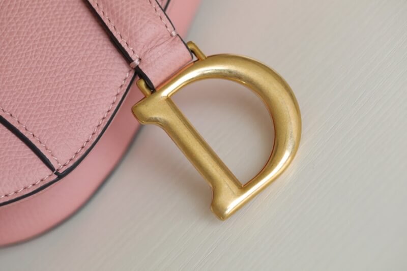 Replica Dior Saddle Bag Small Pink - 1:1 designer replica handbag