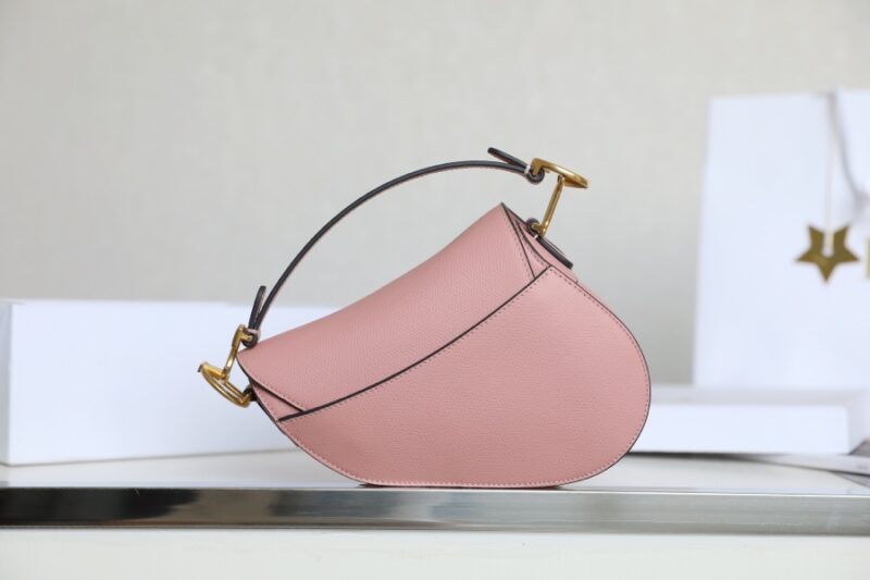 Replica Dior Saddle Bag Small Pink - 1:1 designer replica handbag