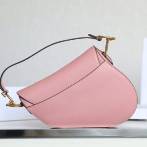 Replica Dior Saddle Bag Pink - high-quality designer bag clone
