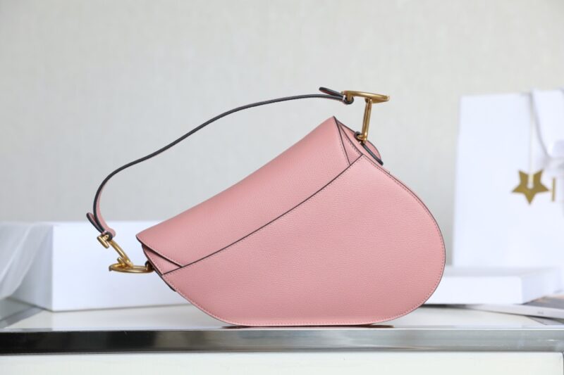 Replica Dior Saddle Bag Pink - high-quality designer bag clone