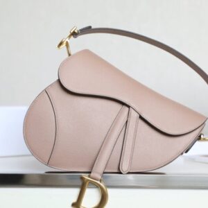 Replica Dior Saddle Bag Nude - top-tier luxury replica shoulder bag