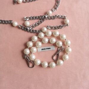 Replica Miu Miu Matelassé Pearl Black - high-quality designer bag clone