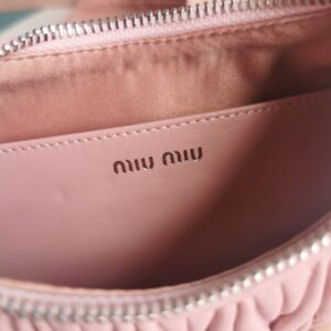 Replica Miu Miu Matelassé Pearl Pink - premium 1:1 fake handbag model