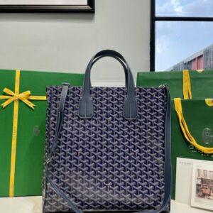Replica Goyard Voltaire Dark Blue - high-accuracy replica luxury purse