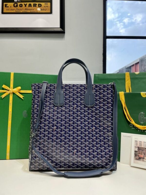 Replica Goyard Voltaire Dark Blue - high-accuracy replica luxury purse