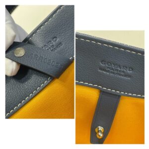 Replica Goyard Voltaire Dark Blue - top-rated replica designer bag