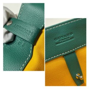 Replica Goyard Voltaire Dark Green - premium-grade designer purse dupe