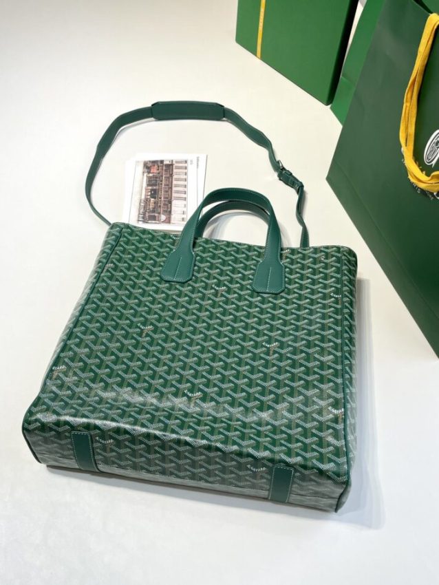 Replica Goyard Voltaire Dark Green - near-authentic luxury replica handbag