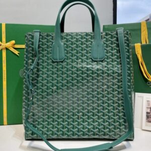 Replica Goyard Voltaire Dark Green - elite superclone designer purse