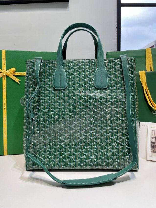 Replica Goyard Voltaire Dark Green - elite superclone designer purse