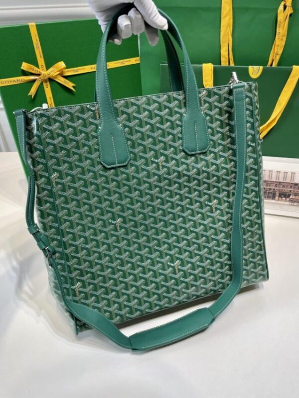 Replica Goyard Voltaire Dark Green - best quality luxury bag dupe