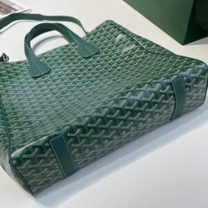 Replica Goyard Voltaire Dark Green - authentic-look luxury purse replica