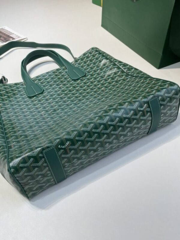 Replica Goyard Voltaire Dark Green - authentic-look luxury purse replica