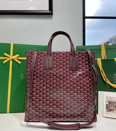 Replica Goyard Voltaire Dark Bordeaux - premium-grade designer purse dupe