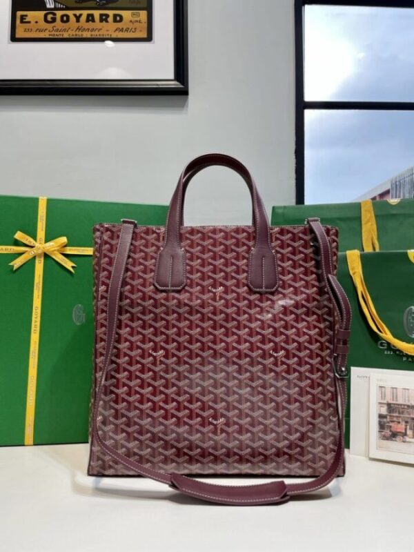 Replica Goyard Voltaire Dark Bordeaux - premium-grade designer purse dupe