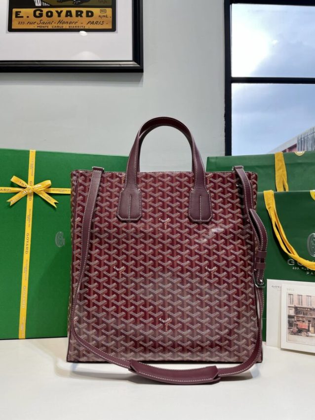 Replica Goyard Voltaire Dark Bordeaux - premium-grade designer purse dupe
