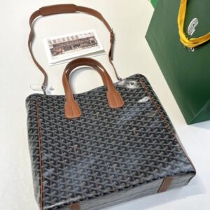 Replica Goyard Voltaire Dark Brown - best quality luxury bag dupe