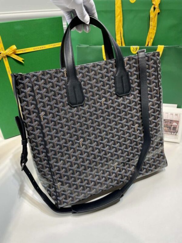 Replica Goyard Voltaire Dark Black - ultra-realistic fake designer tote