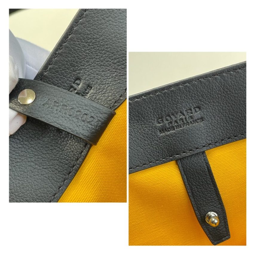 Replica Goyard Voltaire Dark Black - premium-grade designer purse dupe