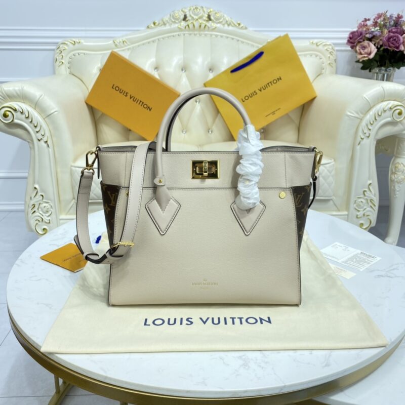 Replica Louis Vuitton On My Side White - top-rated replica designer bag
