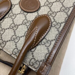 Replica Gucci Ophidia Mini Tote Bag Beige - realistic designer-inspired fake bag