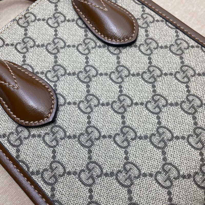 Replica Gucci Ophidia Mini Tote Bag Beige - 1:1 designer replica handbag