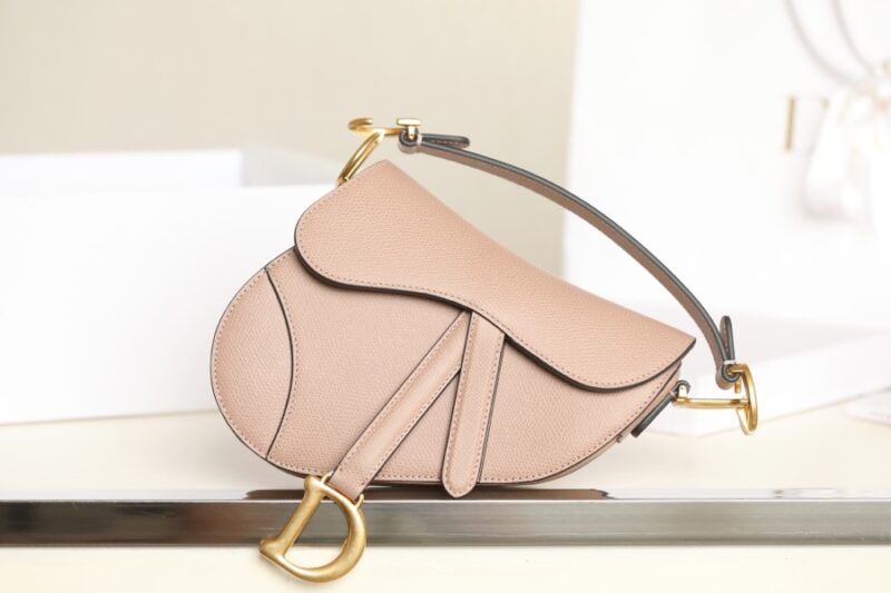 Replica Dior Saddle Bag Small Nude - best-selling designer handbag dupe