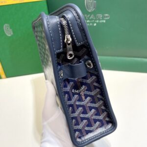 Replica Goyard Jouvence Toiletry Bag Dark Blue - premium-grade designer purse dupe