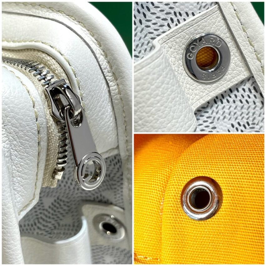 Replica Goyard Jouvence Toiletry Bag White - high-quality designer bag clone