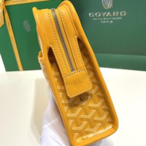 Replica Goyard Jouvence Toiletry Bag Yellow - best quality luxury bag dupe