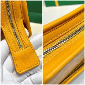 Replica Goyard Jouvence Toiletry Bag Yellow - top-rated replica designer bag