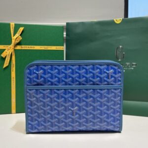Replica Goyard Jouvence Toiletry Bag Blue - best quality luxury bag dupe