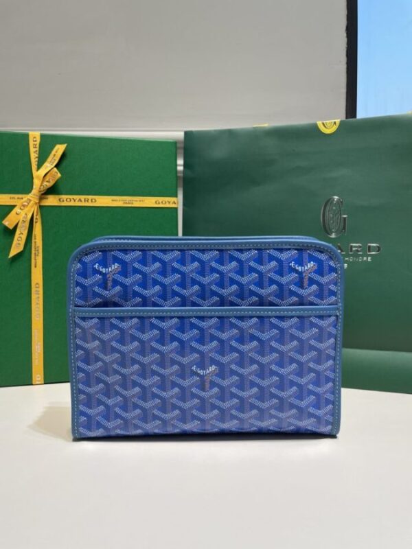 Replica Goyard Jouvence Toiletry Bag Blue - best quality luxury bag dupe