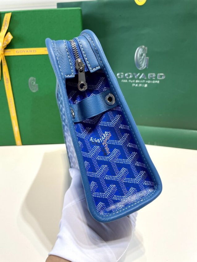 Replica Goyard Jouvence Toiletry Bag Blue - best quality luxury bag dupe