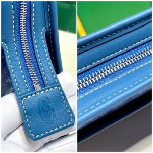 Replica Goyard Jouvence Toiletry Bag Blue - top-tier luxury replica shoulder bag