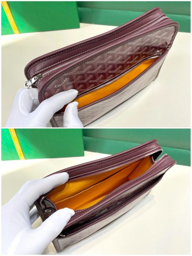 Replica Goyard Jouvence Toiletry Bag Bordeaux - premium-grade designer purse dupe