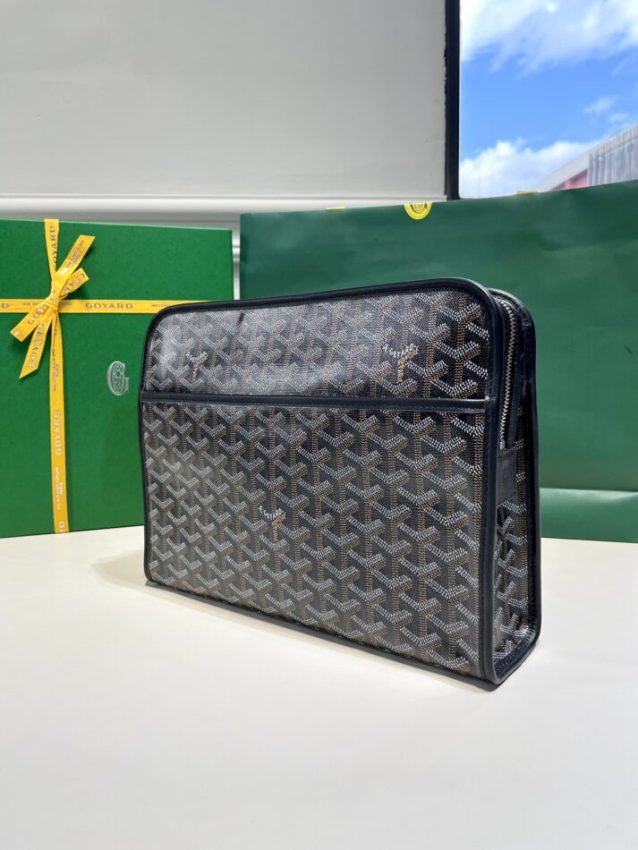 Replica Goyard Jouvence Toiletry Bag Black - elite superclone designer purse