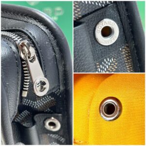 Replica Goyard Jouvence Toiletry Bag Black - premium 1:1 fake handbag model