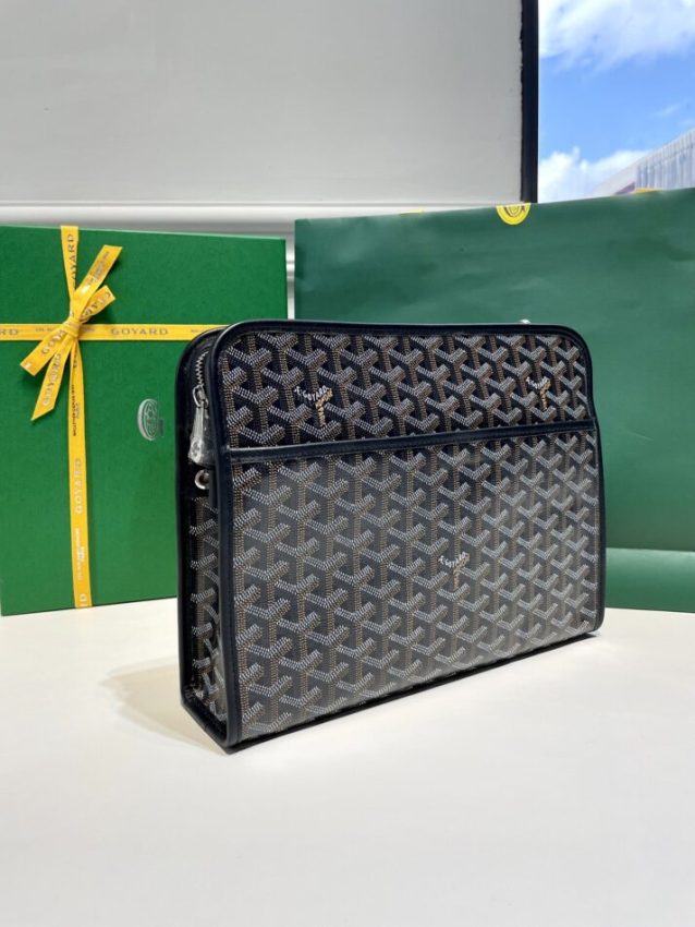 Replica Goyard Jouvence Toiletry Bag Black - authentic-look luxury purse replica